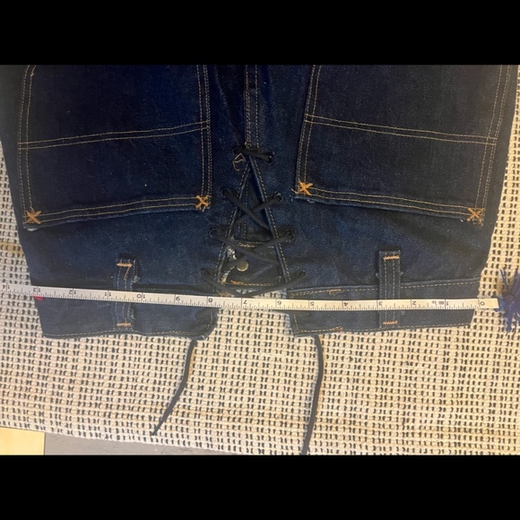 Vintage 70s howick denim wide leg jeans - Picture 8 of 9